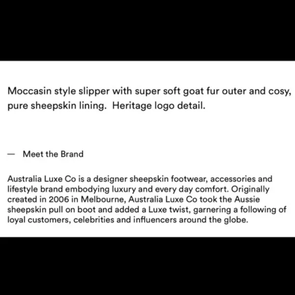 Australian Luxe Collection HARRY Indoor/Outdoor Slippers.